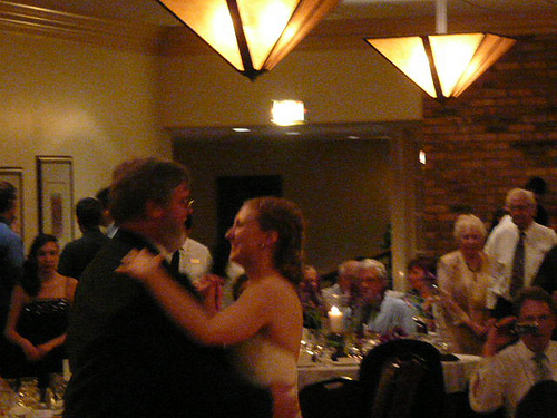 father and bride dance