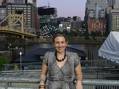 Jessica at PNC Park (II)