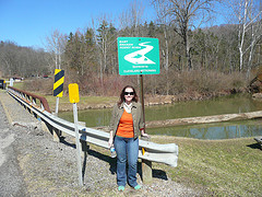 Jessica by the Rocky River East Branch