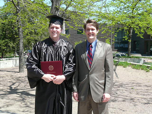 Jim and Dan at the University of Minnesota