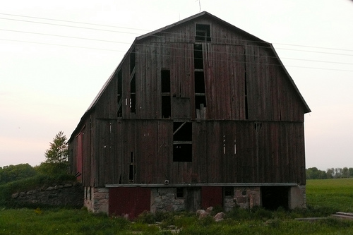 Old Barn on Webster Road