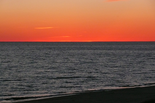 Lake Michigan sunset