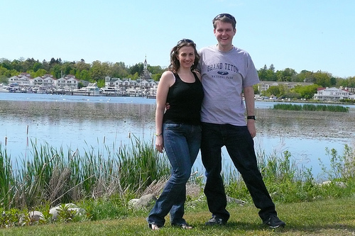 Jessica and Dan at White Lake
