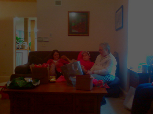 Katie, Jim and Mom