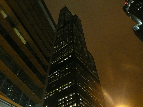 Sears Tower from the ground