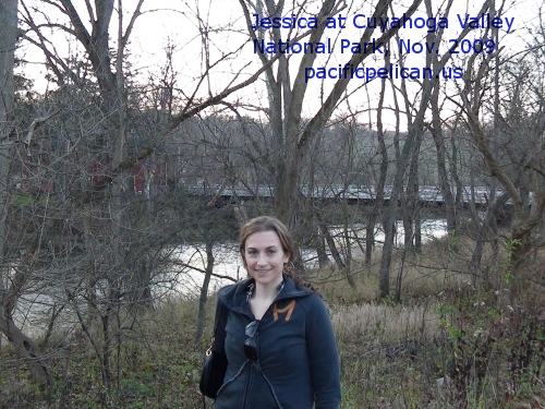 Jessica by the Cuyahoga River