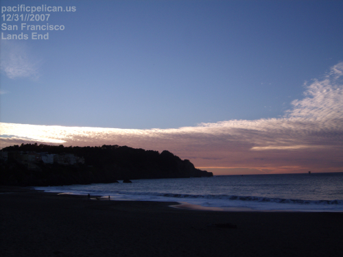 Lands End from Baker Beach, San Francisco, California